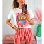 Camiseta Lata Sardinas Rojo/Rosa